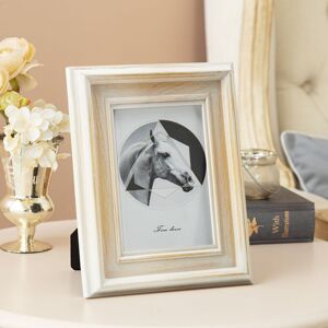 Livingandhome - 5x7 inch Contemporary Solid Wood Photo Frame