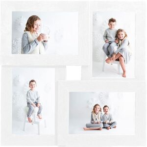 Berkfield Home - Mayfair Collage Photo Frame for 4x(10x15 cm) Picture White mdf