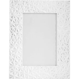 Premier Housewares - Photo Frame For Bedroom / Living Room / Hallways With Crisp White Finish Made Of Durable Plastic Rectangular Frame W20 x D1 x