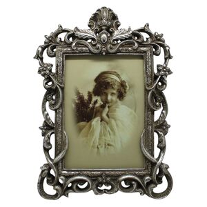Biscottini - Set of 2 vintage picture frames 23x17 cm Table Photo Frame antique finish Vintage frame
