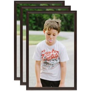 Royalton - Photo Frames Collage 3 pcs for Wall or Table Black 10x15 cm mdf