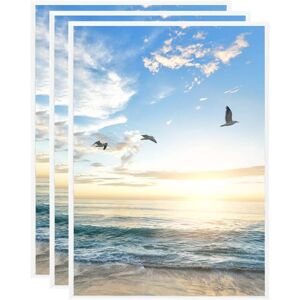 Royalton - Photo Frames Collage 3 pcs for Wall or Table White 15x21 cm mdf