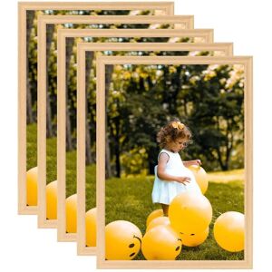 Royalton Photo Frames Collage 5pcs for Wall or Table Light Oak 59.4x84cm