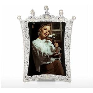 Neige - Snow-Jewelry Photo Frame, Aluminum Alloy Material, 4 6