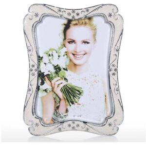 Neige - Snow-Photo Metal frame, Picture Frame Decor With Glass Cover Desktop