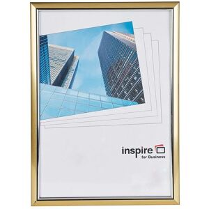 Hampton Frames - Photo Album Co Inspie Fo Business Cetificate/Photo Fame A4 Plasti - Gold