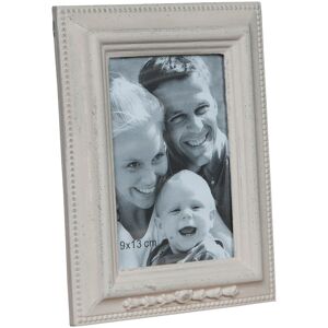 BISCOTTINI Set 2 Wood made antiqued Shabby finish W13xDP2xH17 cm sized photo frame