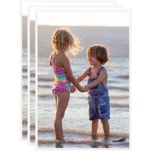 Vidaxl - Photo Frames Collage 3pcs for Wall or Table White 21x29.7cm mdf