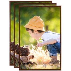 Vidaxl - Photo Frames Collage 3 pcs for Wall or Table Bronze 70x90cm mdf