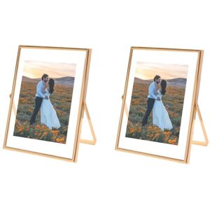 Tlily - 4X6 Picture Frame Set of 2, for Multiple Photo Sizes (4X6, 3X5, 2X3) Tlily - 4X6 Picture Frame Set of 2, for Multiple Photo Sizes (4X6, 3X5, 2X3)