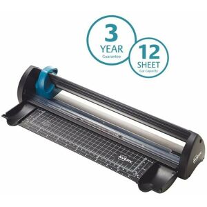 Avery - Compact Trimmer A4 Cutting Length 300mm Black/Teal - Black/Teal