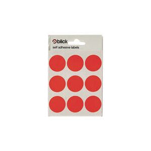 Blick - Coloured Labels 29Mm Red Pk720