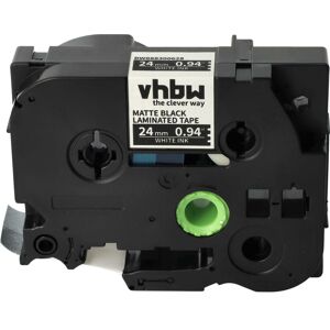 Vhbw - Label Tape Replacement for Brother TZE-MQ355 for Label Printer 24 mm, White on Matt-Black