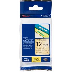 AeroCool Brother Black On Gold Label Tape 12mm x 8m - TZEPR831 AeroCool Brother Black On Gold Label Tape 12mm x 8m - TZEPR831