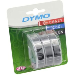 Embossing Tape 9mmx3m Black (Pack 3) S0847730 - Dymo Embossing Tape 9mmx3m Black (Pack 3) S0847730 - Dymo