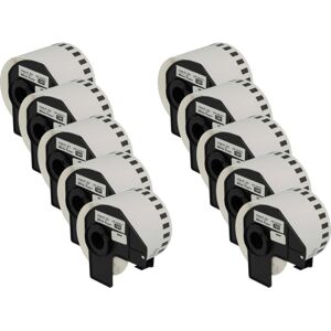 vhbw 10x Label Roll with Holder 62mm x 30.48m (1 Label) compatible with Brother PT QL-710W Label Maker - Premium, Removable vhbw 10x Label Roll with Holder 62mm x 30.48m (1 Label) compatible with Brother PT QL-710W Label Maker - Premium, Removable