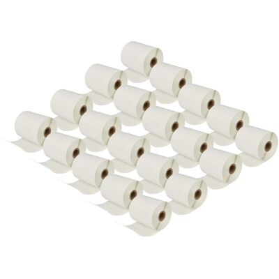 Vhbw - 20x Label Roll 102mm x 50mm (836 Label) Replacement for Brother RD-S03E1 for Label Maker, Removable Vhbw - 20x Label Roll 102mm x 50mm (836 Label) Replacement for Brother RD-S03E1 for Label Maker, Removable