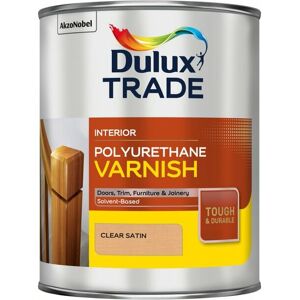 Dulux Trade - Polyurethane Varnish - Satin - 1L