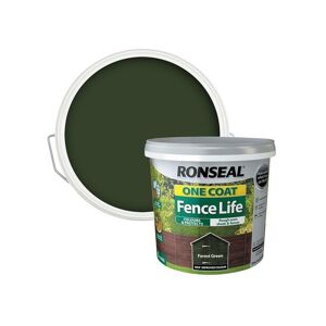 Ronseal - 38291 One Coat Fence Life Forest Green 5 litre RSLOCFLFG5L