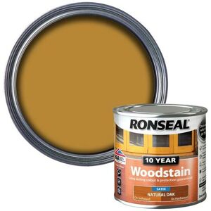 Ronseal - 38672 10 Year Woodstain Natural Oak 250ml RSL10WSNO250