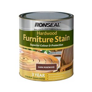 Ultimate Protection Hardwood Garden Furniture Stain Rosewood 750ml rslhw - Rosewood - Ronseal