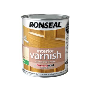 36877 Interior Varnish Quick Dry Matt Clear 750ml RSLIVMCL750 - Ronseal