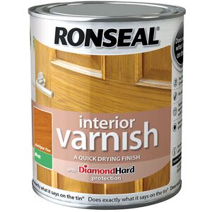 Ronseal - 36856 Interior Varnish Quick Dry Matt Antique Pine 250ml RSLIVMAP250