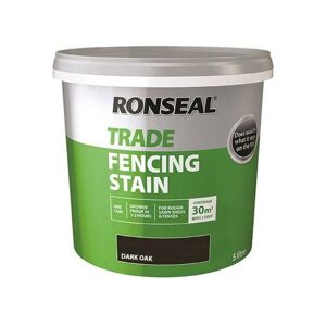 Ronseal - Trade Fencing Stain - Dark Oak 5L