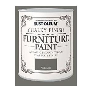 Rust-oleum - Chalk Chalky Furniture Paint Anthracite 750ml - Anthracite