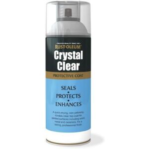 Crystal Clear Protective Coat Aerosol - 400ml - Gloss - Clear - Rust-oleum