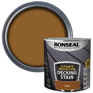 Ronseal - Ultimate Protection Decking Stain Cedar 2.5 litre RSLNUDSCE25L