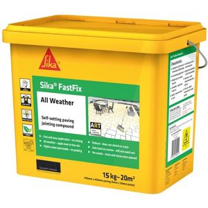 Everbuild - SKFFIXCHRL16 Sika FastFix All Weather Charcoal 15kg EVBFFIXCC15