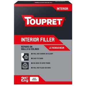 Toupret - Interior Filler 2kg - TOUTTREB702