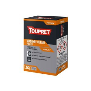 Toupret TTTHR01.5GB Exterior Masonry Repair Filler 1.5kg TOUTTTHR015