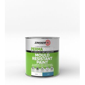 Zinsser - Perma White Interior Paint - Satin - 1L - White