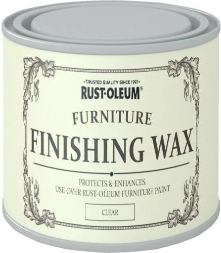 Chalk Chalky Furniture Paint - Finishing Wax - Clear 125ml - Clear - Rust-oleum