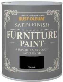 Satin Furniture Paint - Carbon - 750ML - Carbon - Rust-oleum