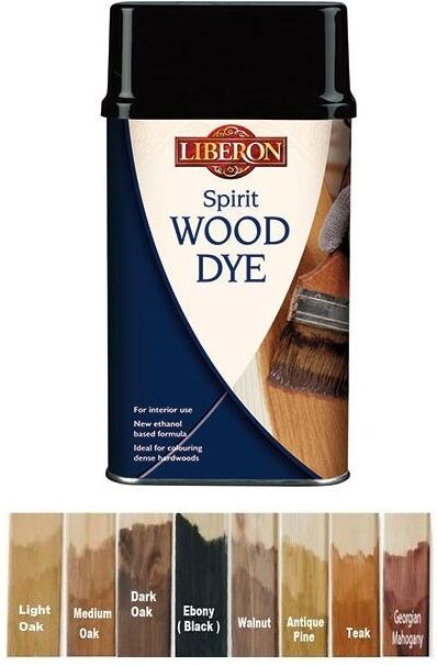 Liberon - Spirit Traditional Hardwood Furniture Wood Dye Georgian Mahogany - 250ml - Georgian Mahogany