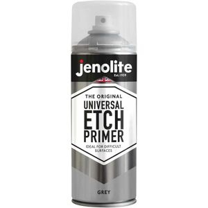 1 x 400ml Aerosol Jenolite Universal Etch Primer - Grey - High Performance Primer For Difficult Surfaces