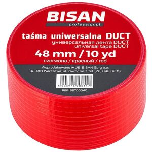 BISAN 10yd Long Universal Red Tape Pipe Repair Plain Rugged Foam Insulation Connection