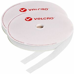 Velcro - 150mm ® Brand Loop White Sew On Tape 10m roll - White
