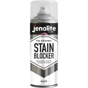 Jenolite - 1 x 400ml Aerosol Stain Blocker - White - Damp Seal Paint - Immediately Blocks Stains for Good