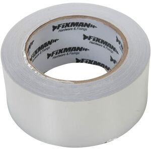 LOOPS 50mm x 45m Aluminium Foil Tape Adhesive Insulation / Underlay Jointing Tape