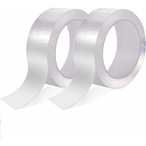 5m 3cm pvc Kitchen Corner Tape Lined Waterproof Acrylic Wall Sealing Tape Self Adhesive Sealing Tape for Kitchen Bathroom (2 Pcs Clear) - Rhafayre