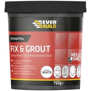 Everbuild FIX05 703 Fix & Grout Tile Adhesive 7.5kg EVBFIX05