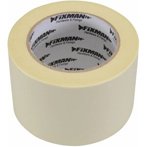 LOOPS 75mm x 50m Paper Masking Tape Residue Free Adhesive Decorating Painting Shield