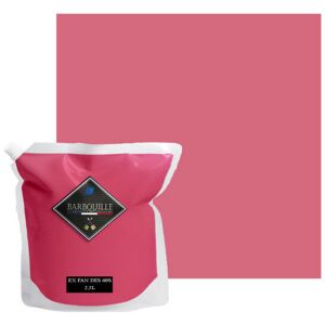 Acrylic paint washable satin BARBOUILLE - For walls, ceilings, furniture and wood - 2,5L - Pink Ex fan of the 60's