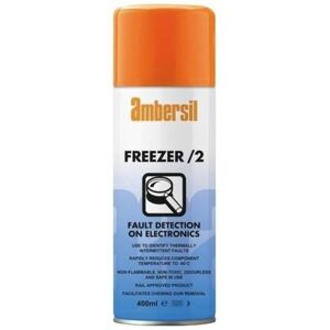 Ambersil - Freezer /2 Fault Detection Spray For Electronics rail Approved 33182