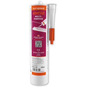 PROFHOME DECOR Assembly adhesive for mouldings Profhome G10U290 extra strong MS polymer glue for Indoor and outdoor installation damp environments white 290 ml