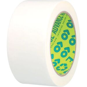 AT6102 White Polythene Builders Tapes - 100mm x 33m - White - Advance